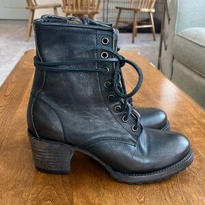 Freebird Cavalier Boots Booties Sz Women’s 7 brown leather excellent condition